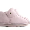 Pantoffels^Warmbat Pantoffels Willow Roze Suede