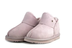 Pantoffels^Warmbat Pantoffels Willow Roze Suede