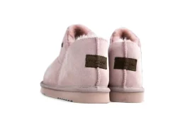 Pantoffels^Warmbat Pantoffels Willow Roze Suede