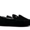 Pantoffels^Warmbat Pantoffels Zwart Earlwood Suede