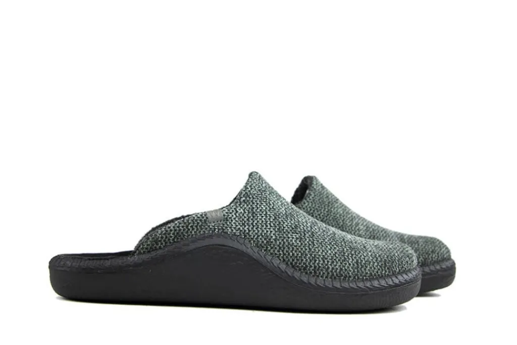Pantoffels^Westland Muil Monaco Grau Malivelour