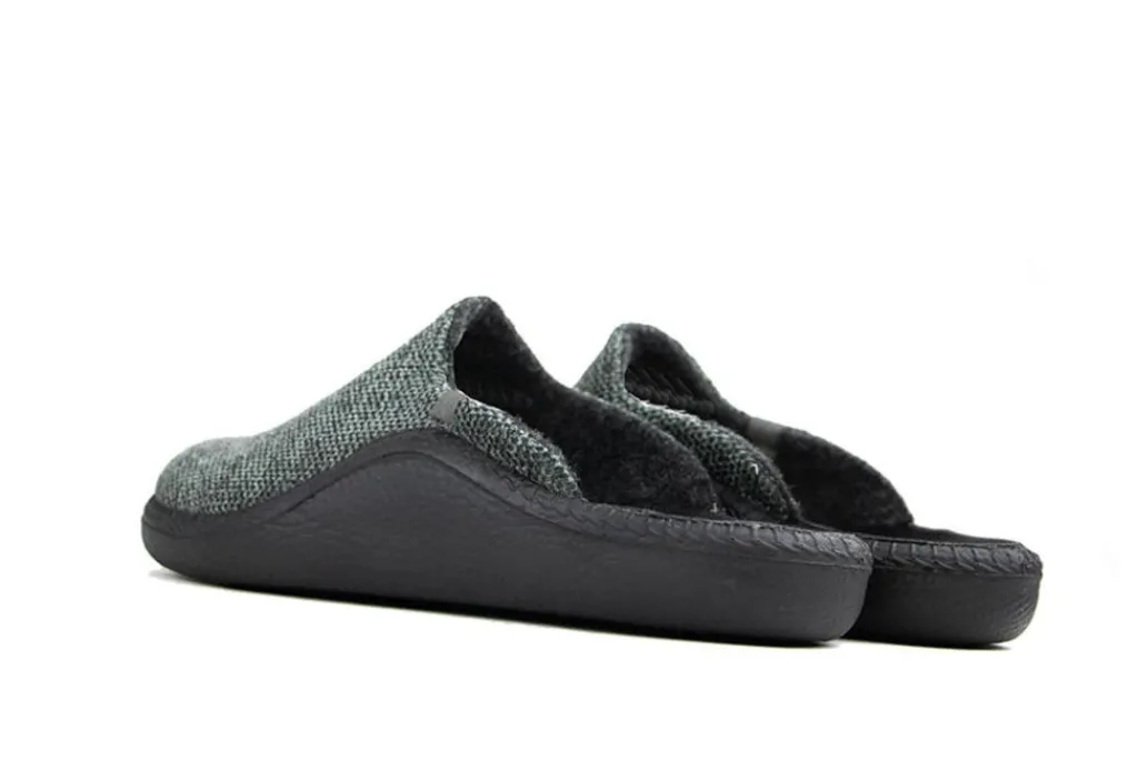 Pantoffels^Westland Muil Monaco Grau Malivelour