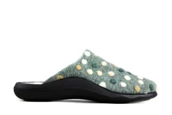 Pantoffels^Westland Muilen Groen Roubaix Multi