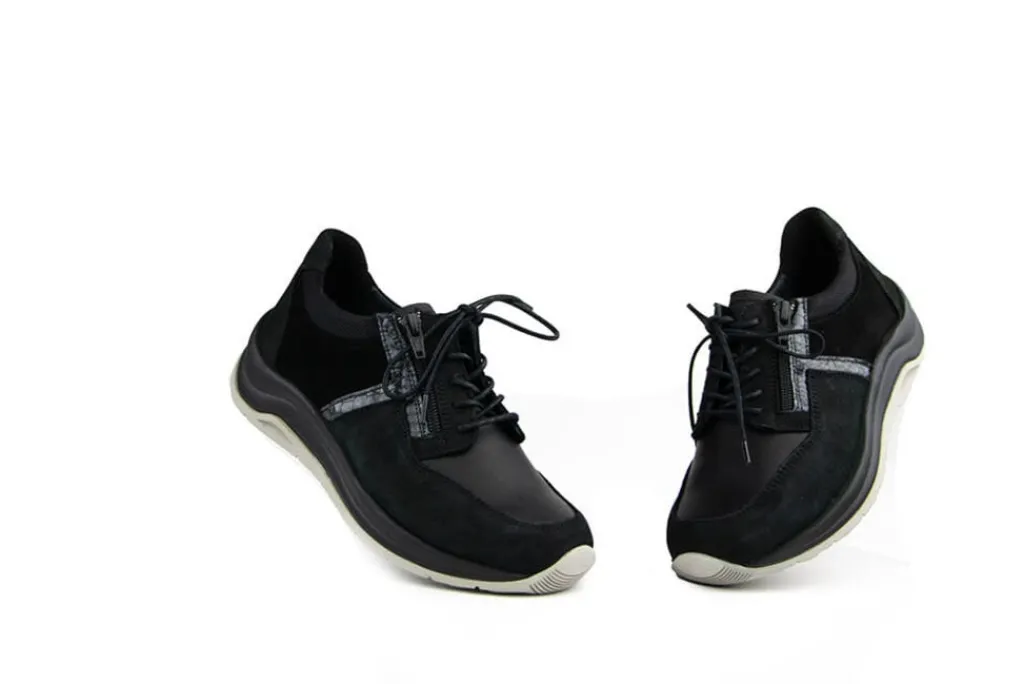 Sneakers^Wolky Sneaker Comrie Black Combi