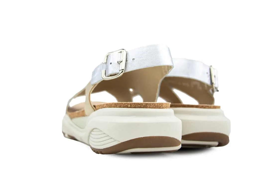 Sandalen En Slippers | Wijdte H^Xsensible Sandaal Corfu Metallic Combi