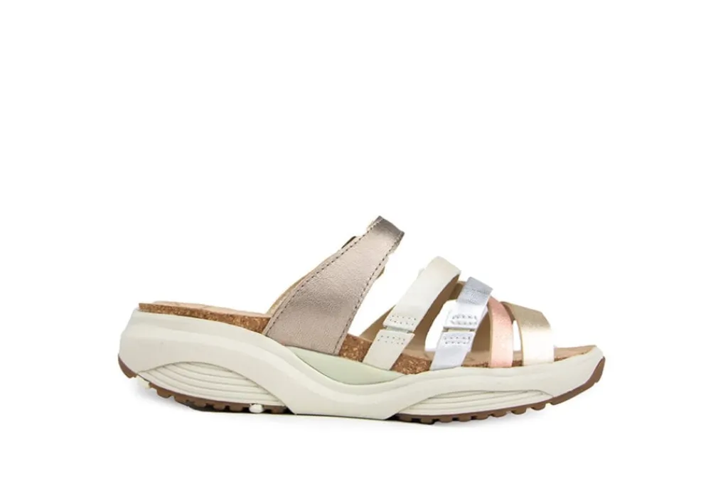 Sandalen En Slippers | Wijdte H^Xsensible Slipper Rinia Metallic Combi