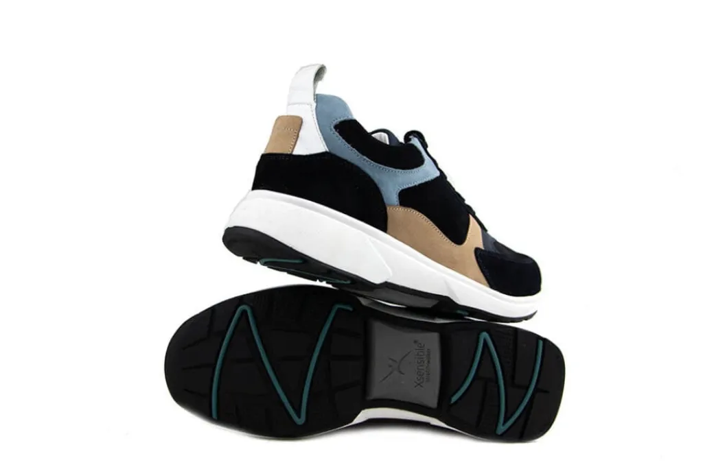 Sneakers^Xsensible Sneaker Basel Navy Combi