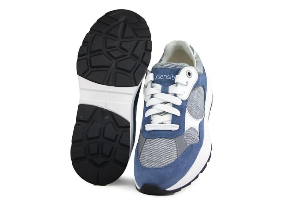 Sneakers | Wijdte G^Xsensible Sneaker Helix Denim Combi
