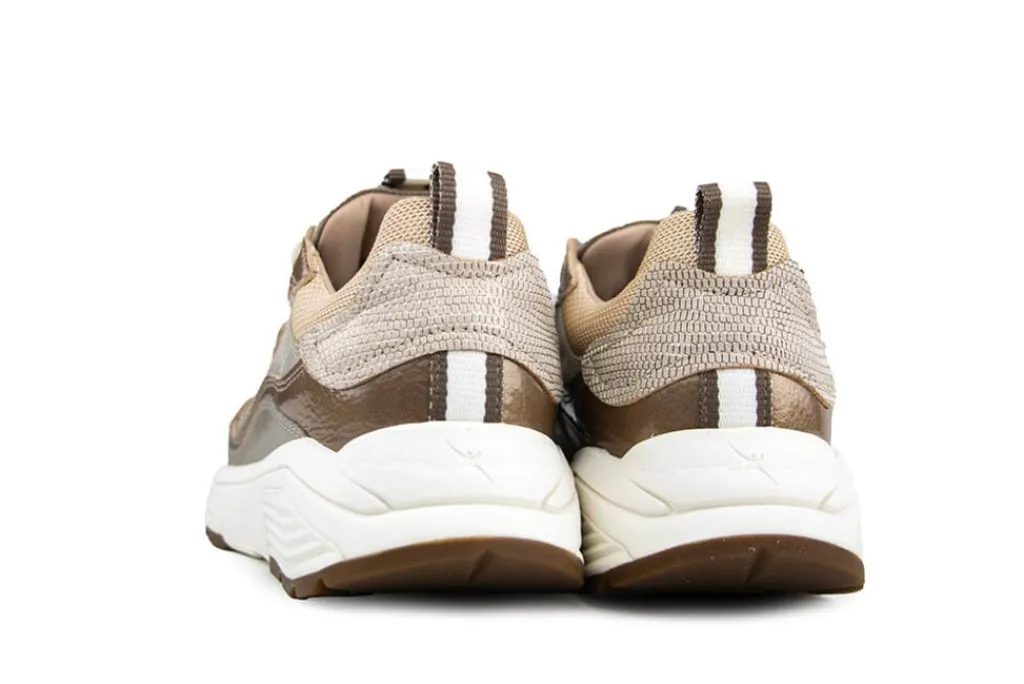 Sneakers^Xsensible Sneaker Milau Taupe Combi