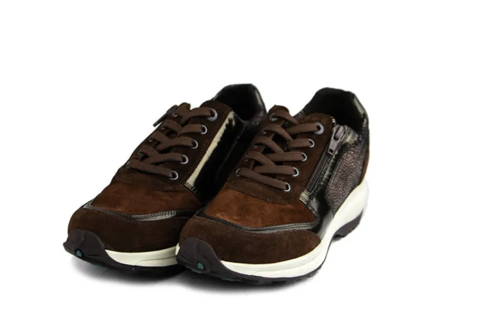 Sneakers | Wijdte G^Xsensible Sneaker Wembley Brown Fantasy