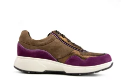 Sneakers | Wijdte H^Xsensible Sneakers Stretchwalker Lima Brown Combi