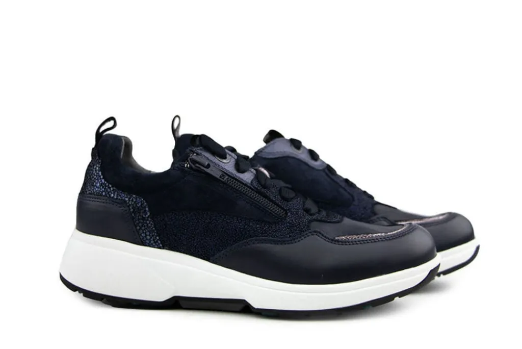 Sneakers^Xsensible Stretchwalker Grenoble Navy HX