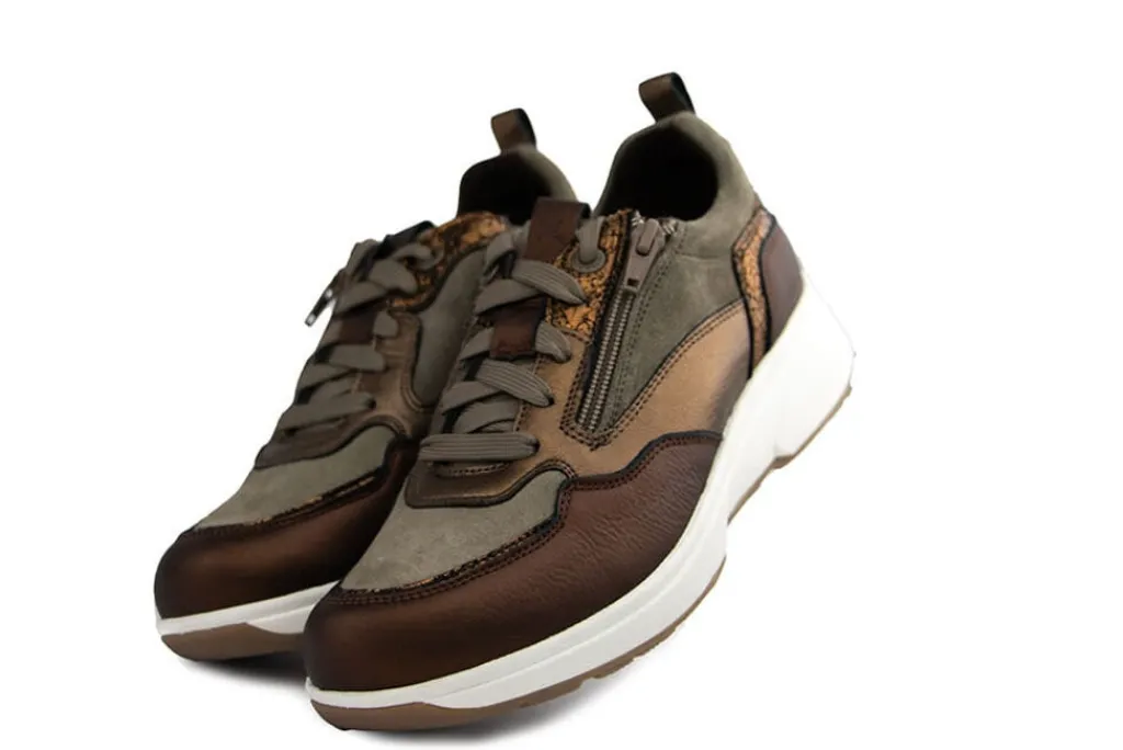 Sneakers | Wijdte H^Xsensible Stretchwalker Grenoble Bronze HX