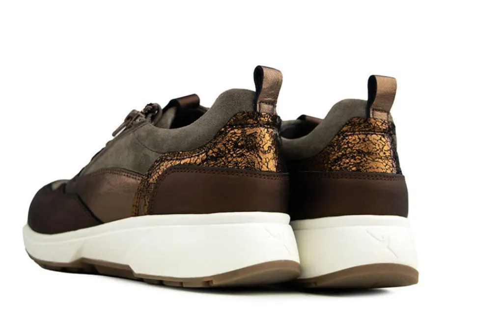 Sneakers | Wijdte H^Xsensible Stretchwalker Grenoble Bronze HX