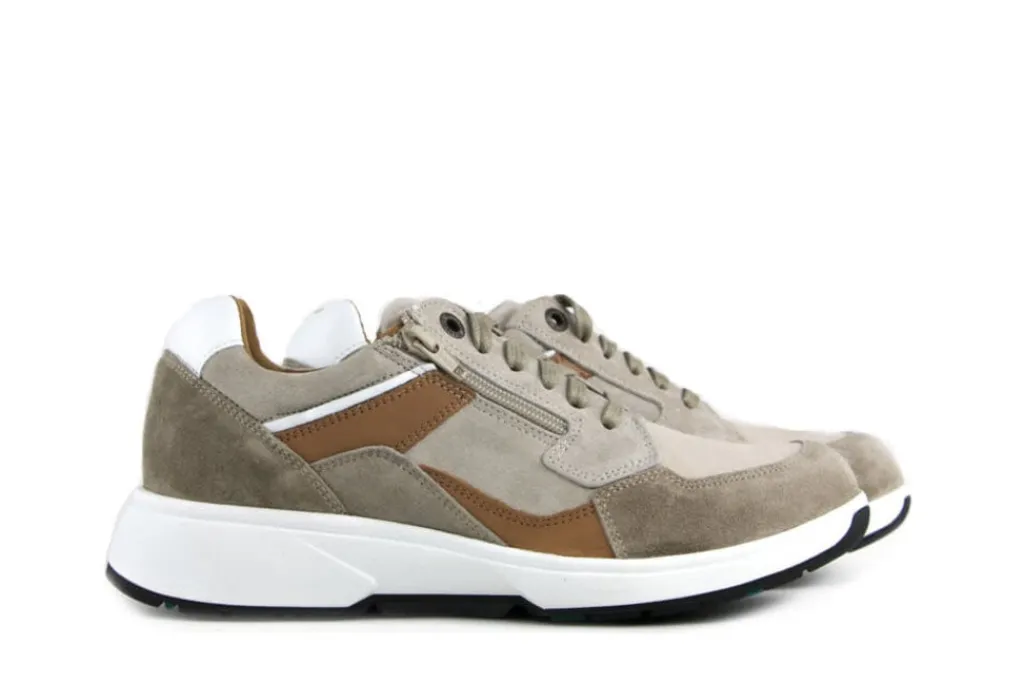 Sneakers^Xsensible Stretchwalker Sneaker Zurich Taupe