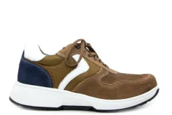 Sneakers^Xsensible Stretchwalker Sneakers Berlin Cognac Jeans