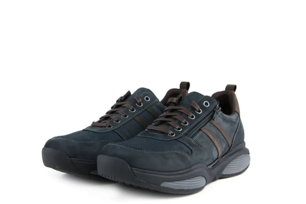 Sneakers^Xsensible Stretchwalker Sneaker SWX3 Navy Brown