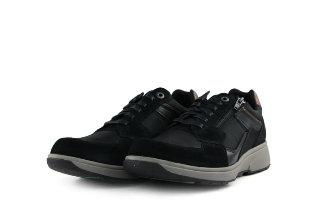 Sneakers^Xsensible Stretchwalker Sneaker Zurich Black